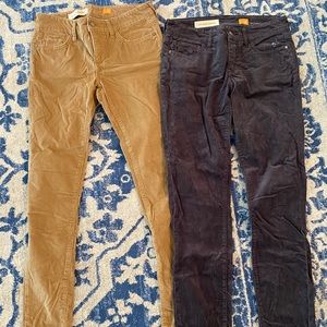 TWO pairs! Anthro Pilcro & the Letterpress Stet